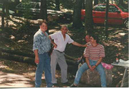 even bijkomen van een lange wandeling